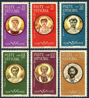 Vatican 256-261,MNH.Michel 307-312. Portraits Of Saints,1959.Pope Sixtus II, - Unused Stamps