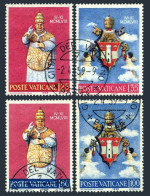 Vatican 250-253, Used. Michel 303-306. Coronation Of Pope John XXIII, 1959. - Oblitérés