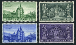 Vatican 229-232, MNH. Michel 276-279. Mariazell Shrine, Austria, 1957.High Altar - Neufs