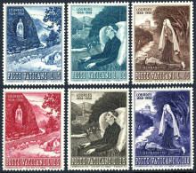 Vatican 233-238, MNH. Michel 282-287. Apparition Of The Virgin Mary, 1958. - Neufs