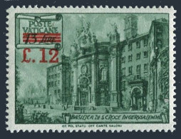 Vatican 154, MNH. Michel 187. Basilica Of The Holy Cross, Jerusalem.New Value, 1952. - Unused Stamps