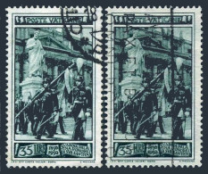 Vatican 141,used.Michel 172. Palatine Guard,100,1950.Statue Of St Peter. - Used Stamps