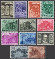 Vatican 122-131,E11-E12, Hinged. Michel 149-160. Basilicas, 1949. Pope Pius XII. - Unused Stamps