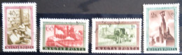 HONGRIE                       N° 1151/1154                       OBLITERE - Used Stamps