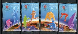 Hong Kong ** N° 944 à 947 - JO . De Sydney (badminton, Course Et Tennis De Table, Judo Et Aviron, Natation Et Voile) - P - Unused Stamps