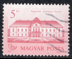 Hungary 1986  Single Stamp Celebrating Castles In Fine Used - Oblitérés