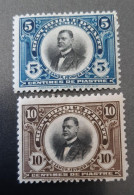 Haiti 1915 Yvert 182 & 184 Neufs MH - Haiti