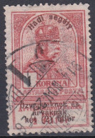 Hongrie 1914 Mi  159 Roi François-Joseph  (A10) - Usati