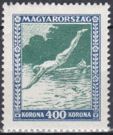 Hongrie 1925 Mi 406 MH * Sport Natation  (A10) - Unused Stamps