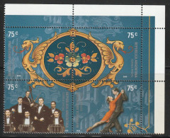 ARGENTINE - N°2213/6 ** (2000) Le Tango - Unused Stamps