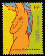 ARGENTINE - N°2245 ** (2001) Prévention Du Cancer Du Sein - Unused Stamps