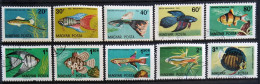 HONGRIE                       N° 1495/1504                      OBLITERE - Used Stamps