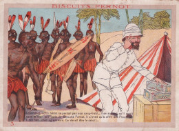 3  GRANDES CHROMOS BISCUITS PERNOT / SERIE LE COLONIAL / 1 /2 / ET 3 - Pernot