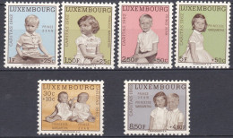 Luxembourg 1962 NMH ** Prince Jean Et Princesse Margaretha (A4) - Nuevos