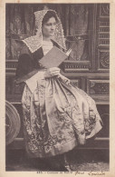 CF67.Vintage Postcard.Lady Wearing A Costume From The Baud Area Of France - Baud