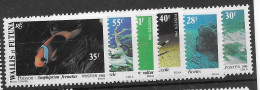 Wallis & Futuna 1981 Fish Set Mnh ** 12 Euros - Nuevos