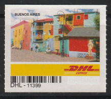 ARGENTINE - Poste Privée DHL ** (2009)  Adhésif : Bueno Aires , Architectures. - Unused Stamps