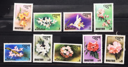 BHUTAN, COLECCIÓN  FLORA FLORES (LOTE 7) - Bhutan