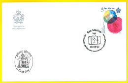 SAN MARINO 2023 15° Ann. Relazioni Diplomatiche Tra San Marino E Il Messico - New Stamp  L’emissione Ritrae La “Libertas - FDC