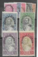 Albania Mh * 1928 (perf Of Red Value Was Folded, Not Missing) Incomplete Set Still (44 Euros) - Albania