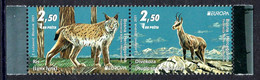 SALE!!! BOSNIA HERZEGOVINA MAIN POST (SARAJEVO) 2021 EUROPA Endangered National Wildlife 2 Stamps Se-tenant MNH ** - 2021