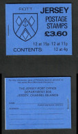 JERSEY   Scott # 250a,257a And 261b** MINT NH BOOKLET Of 12 EACH (CONDITION AS PER SCAN) (LG-1718) - Jersey