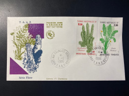 Enveloppe 1er Jour "Flore Antarctique" - 01/01/1986 - 118/119 - TAAF - Iles Kerguelen - Fleurs - FDC