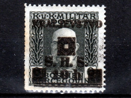 ⁕ Yugoslavia - Bosnia 1919 ⁕ Kingdom Of S.H.S. Double Overprint ERROR On Franz Joseph Mi.35 ⁕ 1v MNH - Bosnien-Herzegowina