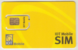 UK - SIM Mobile , IDT GSM Card , Mint - Other & Unclassified