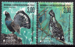 SALE!!! BOSNIA HERZEGOVINA CROAT POST (MOSTAR) 2021 EUROPA CEPT Endangered National Wildlife 2 Stamps Set MNH ** - 2021