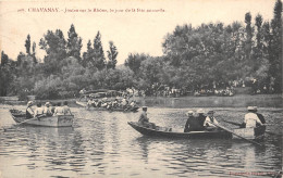 41-CHAVANNAY- JOUTES SUR LE RHÔNE LE JOUR DE LA FÊTE ANNUELLE - Other & Unclassified