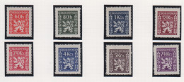 Tsjechoslovakije Michel-cat. Dienst 8/15 ** - Official Stamps