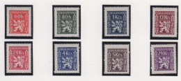 Tsjechoslovakije Michel-cat. Dienst 8/15 ** - Timbres De Service