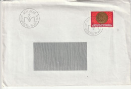 Liechtenstein 1976, Letter With Coin Stamp - Brieven En Documenten