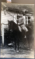 Lituania - Un Officier à Cheval En Mars 1917 (16'343) - Litauen