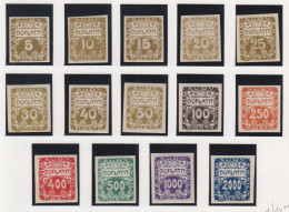 Tsjechoslovakije Michel-cat. Porto 1/14 ** - Timbres-taxe