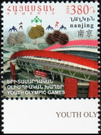 Armenia 2014 "Summer Youth Olympic Games.Nanjing 2014" 1v Quality:100% - Armenien