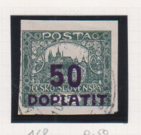 Tsjechoslovakije Michel-cat. Porto 16b Gestempeld - Timbres-taxe