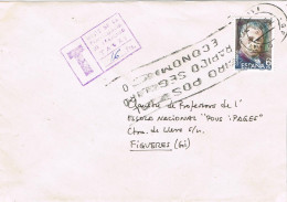 54387. Carta GERONA 1981. Tasada, Taxe, Marca De Insuficiencia Franqueo - Cartas & Documentos