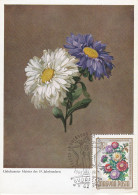 Carte Maximum Hongry Hungary Fleur Flower Reine Marguerite 1721 - Maximum Cards & Covers