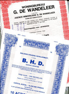 Woningbureau G. DE WANDELEER & B.H.D. HOUSING - Banque & Assurance