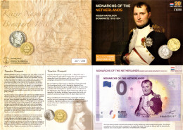 0-Euro PEAS 2020-2 MONARCHS OF THE NETHERLANDS NAPOLEON BONAPARTE 1810-1814 First Issue Pack No. Nur Bis #250 ! - Pruebas Privadas