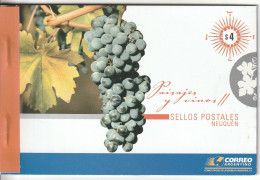 ARGENTINE - CARNET N°C2647 ** (2007) Paysages Et Vignobles - Markenheftchen