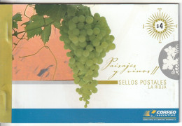 ARGENTINE - CARNET N°C2649 ** (2007) Paysages Et Vignobles - Markenheftchen