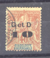 Guadeloupe  :  Yv  46d  (o) - Oblitérés