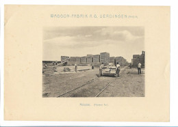 MM0193/ Eisenbahn Waggon.Fabrik AG Uerdingen   Holzplatz   - Ferrocarril