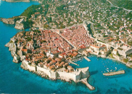 73563840 Dubrovnik Ragusa Altstadt Festung Hafen Fliegeraufnahme Dubrovnik Ragus - Croatie