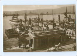 S3316/ Fiume Hafen Istrien Kroatien  Foto Trinks-Bildkarte  AK-Format  Ca.1925 - Croatie