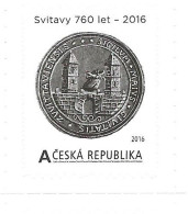 ** Private Stamp Czech Republic Svitavy Zwittau Coat Of Arms And Seal 2016 - Timbres