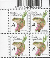 ** 902 Czech Republic Tree Frog 2016 Bee Orchid - Frogs